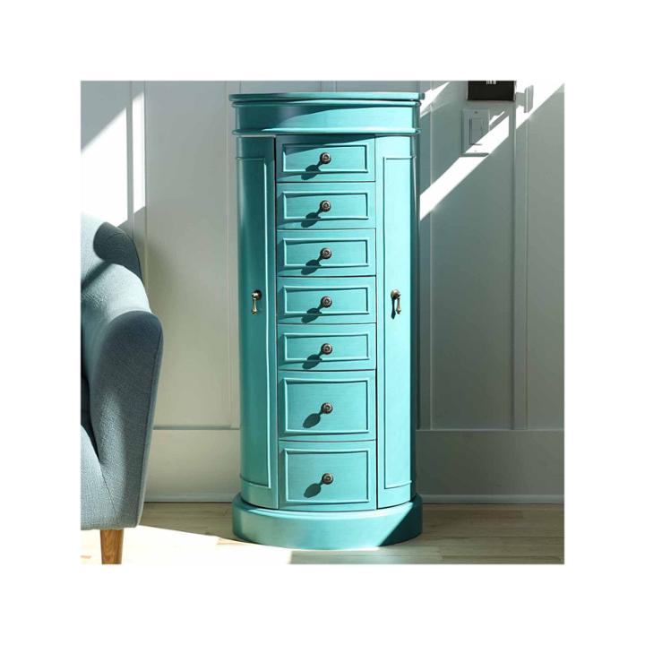 Hives & Honey Sabrina Turquiose Jewelry Armoire