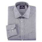Stafford Executive Long Sleeve Non-iron Cotton Pinpoint Oxford Dress Shirt