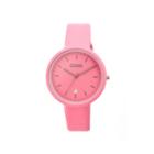 Crayo Womens Easy Pink Leather-band Watch With Date Cracr2408