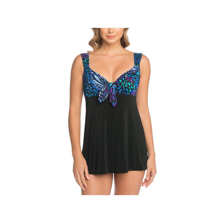 St. John's Bay Abstract Swim Dress