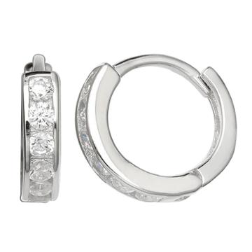 Silver Treasures Silver Treasures Hoop Earrings