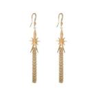 Dom By Dominique Cohen Gold-tone Star & Tassel Earrings