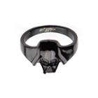 Star Wars Black Ip Stainless Steel Darth Vader 3d Ring