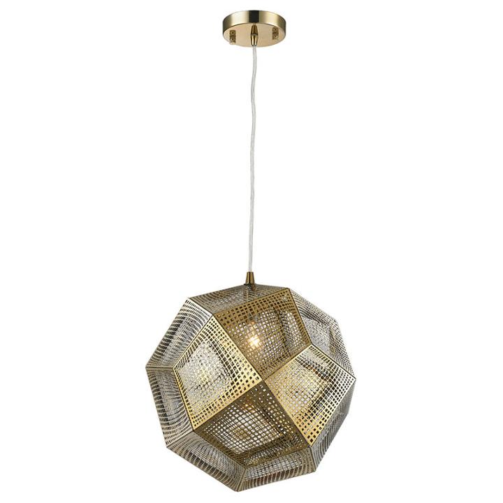 Geometrics Collection 1 Light 12 Stainless Steelpendant