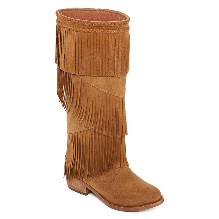 Pop Runner Fringe Boots