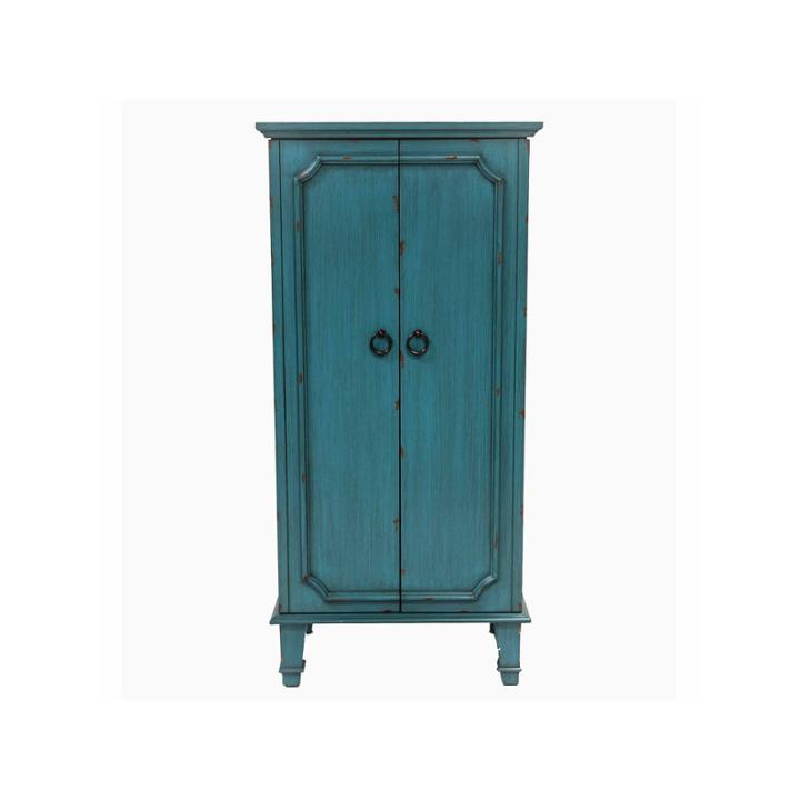 Hives & Honey Cabby Turquiose Jewelry Armoire