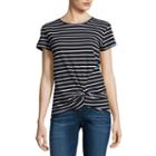 I Jeans By Buffalo Short Sleeve Scoop Neck T-shirt