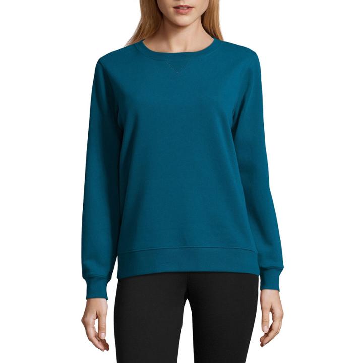 St. John's Bay Active Long Sleeve Sweatshirt