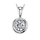 Sirena 3/4 Ct. T.w. Diamond 14k White Gold Pendant Necklace