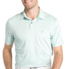 Izod Golf Greenie Feeder Stripe Short Sleeve Stripe Polo