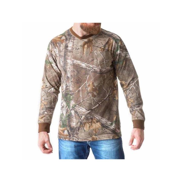 Realtree Long Sleeve Crew Neck T-shirt