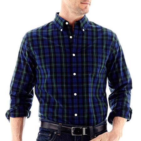 St. Johns Bay Legacy Long-sleeve Poplin Shirt