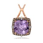 Limited Quantities Le Vian Grand Sample Sale Chocolatier Genuine Amethyst And Chocolate Diamond Necklace