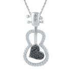 Womens 1/4 Ct. T.w. White Diamond Pendant Necklace