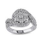 2 Ct. T.w. Diamond 14k White Gold Bridal Ring