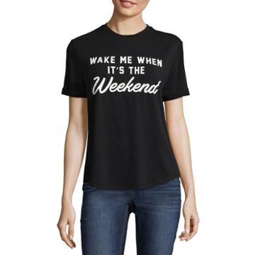 Hybrid Tees Wake Me When It's The Weekend Tee - Juniors