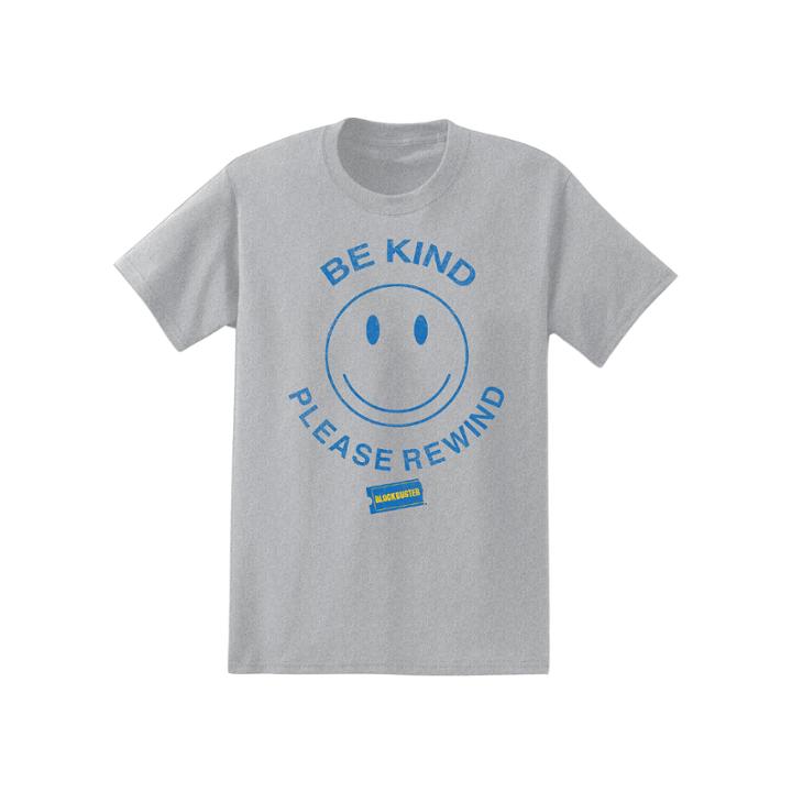 Neck T-shirt Short Sleeve Crew Blockbuster Be Kind