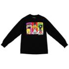 Looney Tunes Squares Long Sleeve Graphic Tee