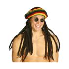 Rasta Tam Wdreadlocks Mens 2-pc. Dress Up Accessory