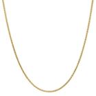 14k Gold Solid Wheat 20 Inch Chain Necklace