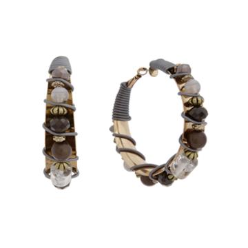 El By Erica Lyons Hoop Earrings