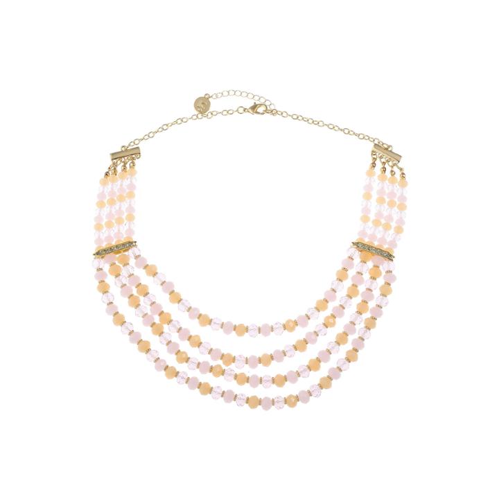 Liz Claiborne White Beaded Necklace
