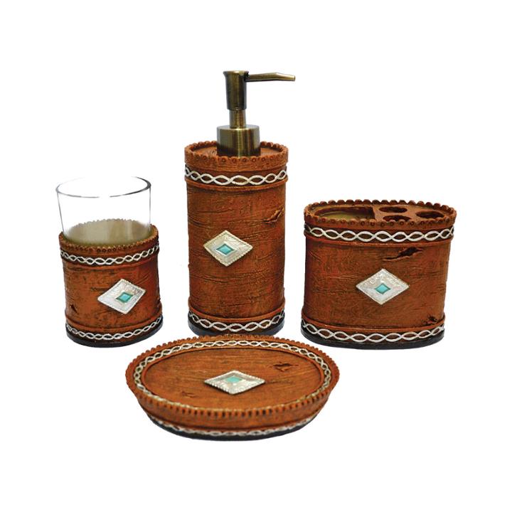 Hiend Accents Navajo 4-pc. Bath Accessory Set