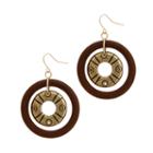 El By Erica Gold Over Brass Drop Earrings