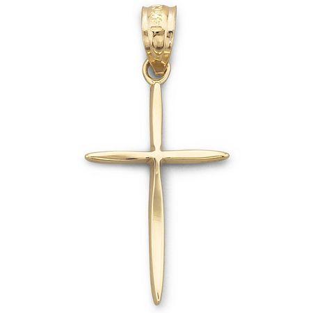 14k Yellow Gold Mini Passion Cross