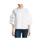 A.n.a Tiered Button Front Shirt