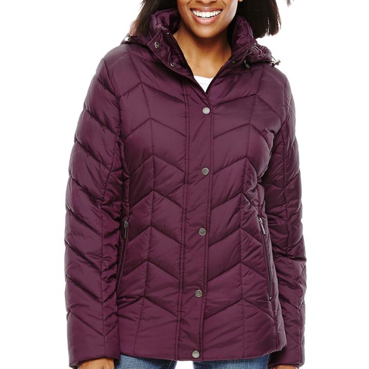 St. John's Bay Hooded Puffer Jacket