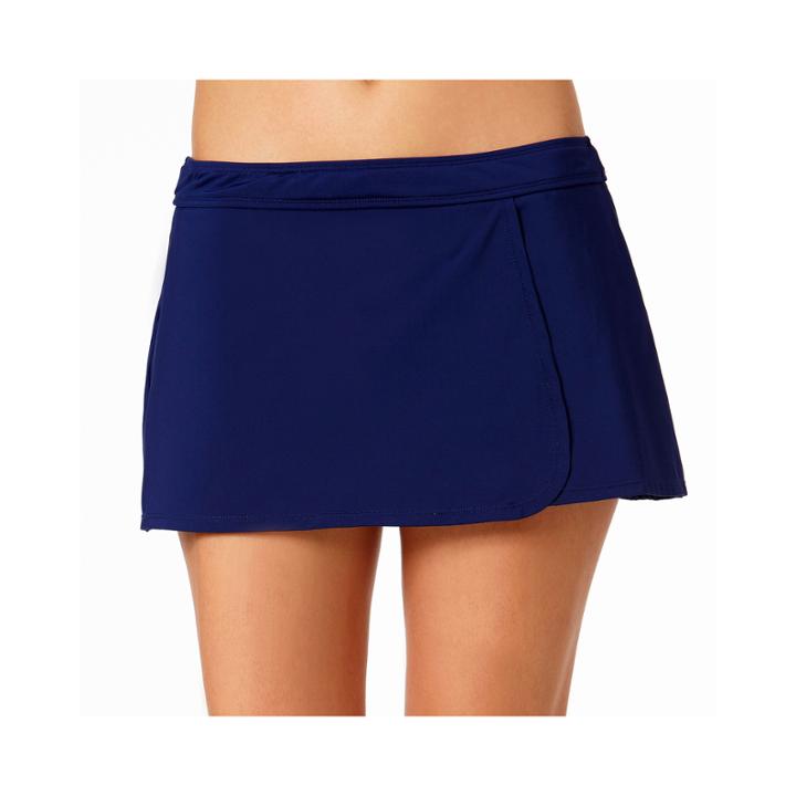 Liz Claiborne Solid Swim Skirt