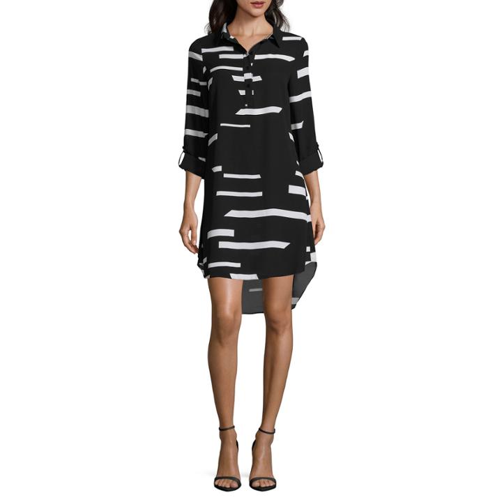 Worthington Long-sleeve Shirtdress