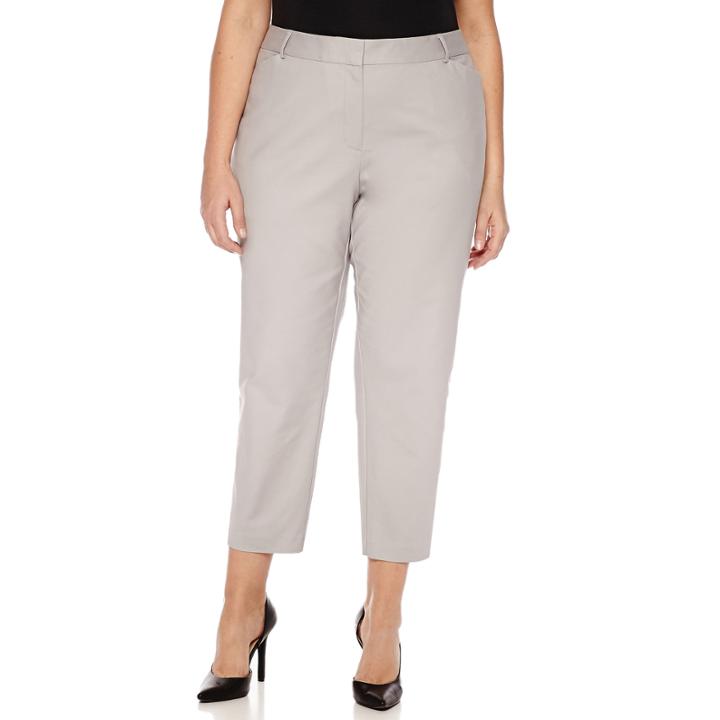 Claiborne Ankle Pants-plus