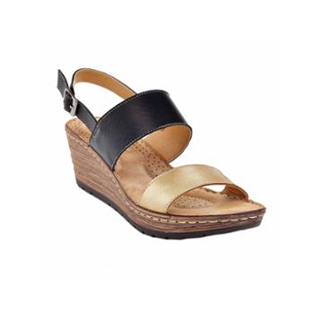 Henry Ferrera Comfort-3 Womens Wedge Sandals