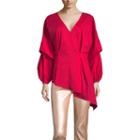 Project Runway Season Finale Winner Long Sleeve Puffed Tunic Top