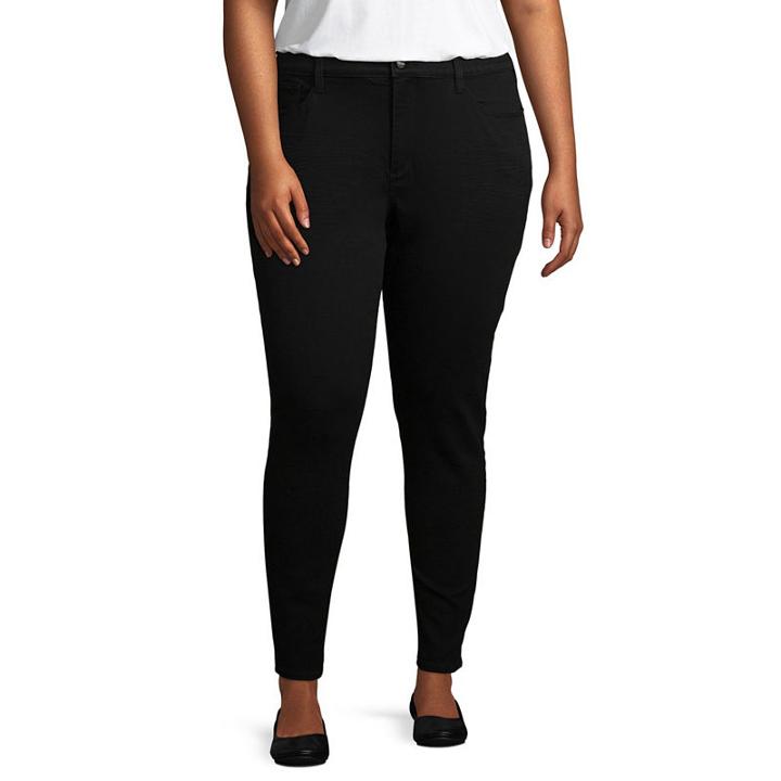 Arizona High Rise Jegging-juniors Plus