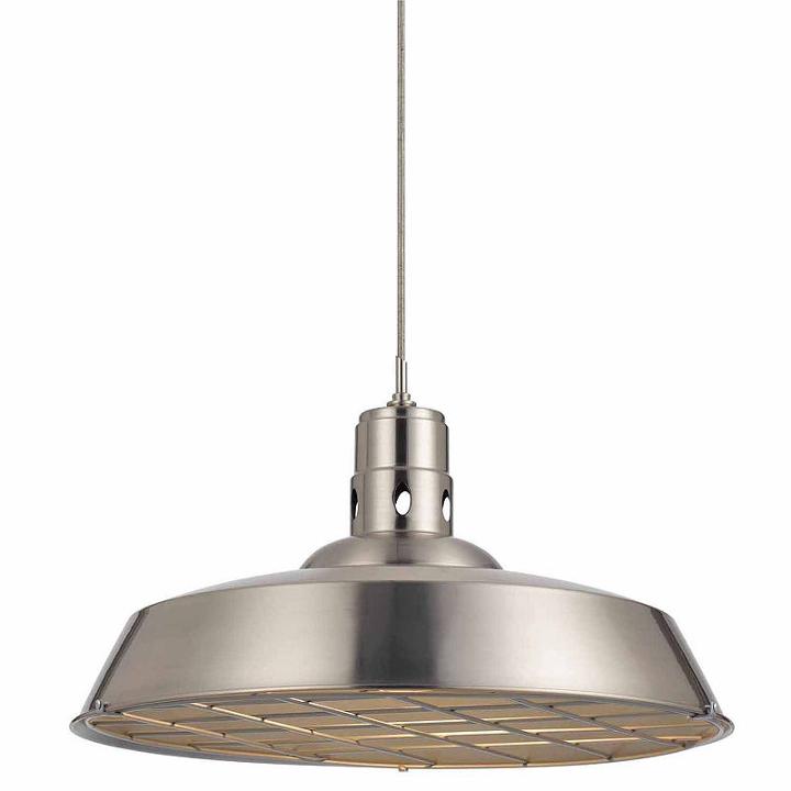 Wooten Heights 10.38 Tall Metal Pendant In Rust