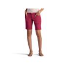 Lee 8 1/2 Classic Fit Twill Bermuda Shorts-petites