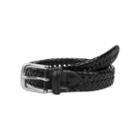 Haggar Leather Braided Belt
