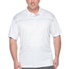Pga Tour Easy Care Short Sleeve Stripe Polo Shirt Big And Tall