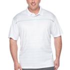 Pga Tour Easy Care Short Sleeve Stripe Polo Shirt Big And Tall
