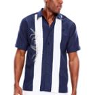 The Havanera Co. Short-sleeve Embroidered Woven Shirt