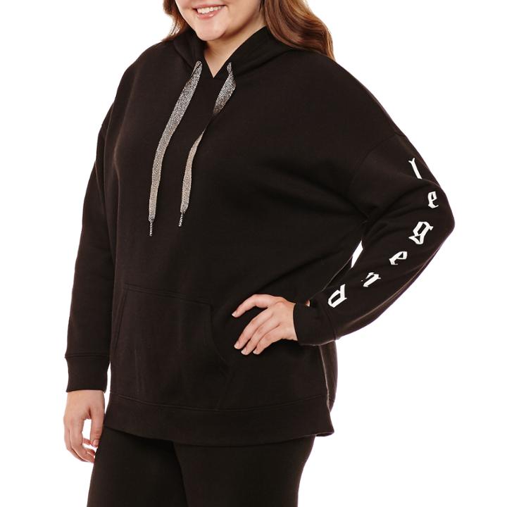 Flirtitude Legend Sleeve Sweatshirt-juniors Plus