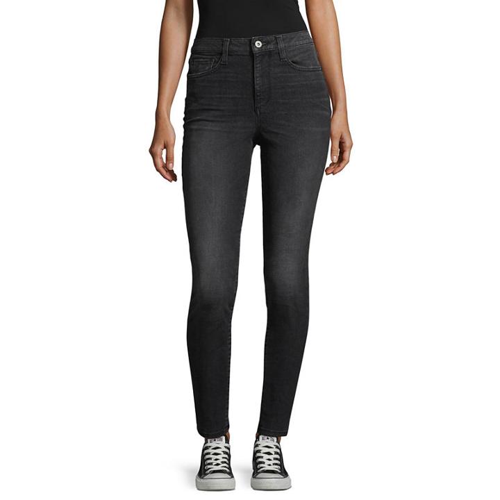 Arizona High Rise Jeggings-juniors