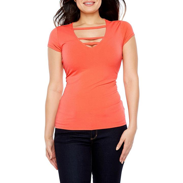 Bold Elements Strap Front Top