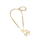 Steeltime Mens 18k Rosary Necklaces
