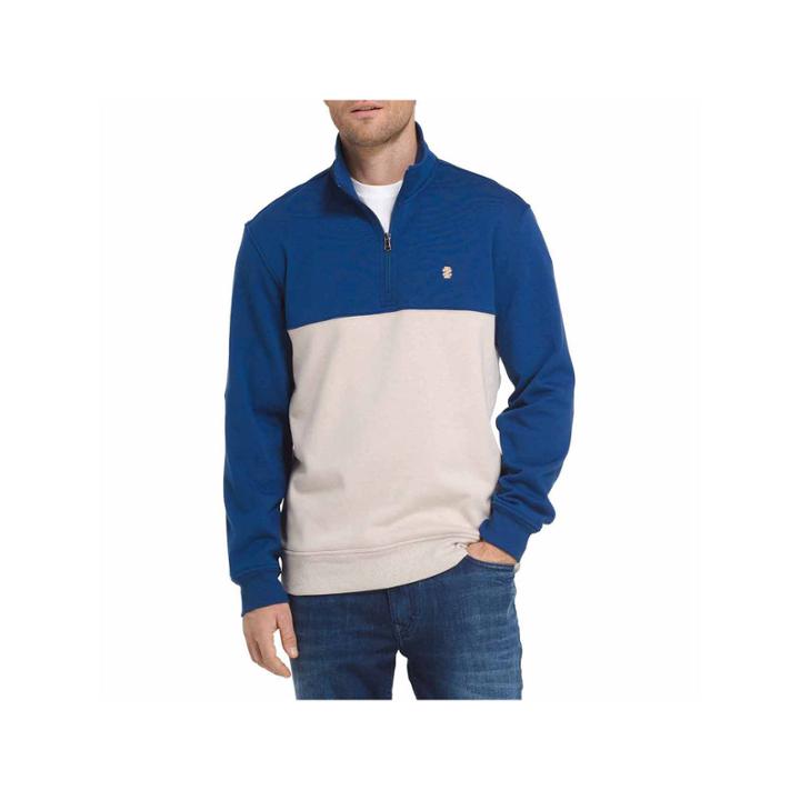 Izod Advantage Long Sleeve Fleece Pullover Sweater