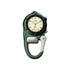 Dakota Mini-clip Microlight Carabiner Pocket Watch, Green