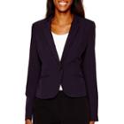 Worthington Long-sleeve One-button Jacket - Tall